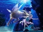 星座动漫美女 <em>巨蟹座</em> 梦幻动漫桌面背景_动漫