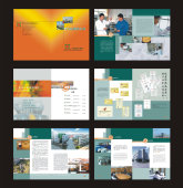 生产卡类企业画册 产品信息插页_电子行业画册